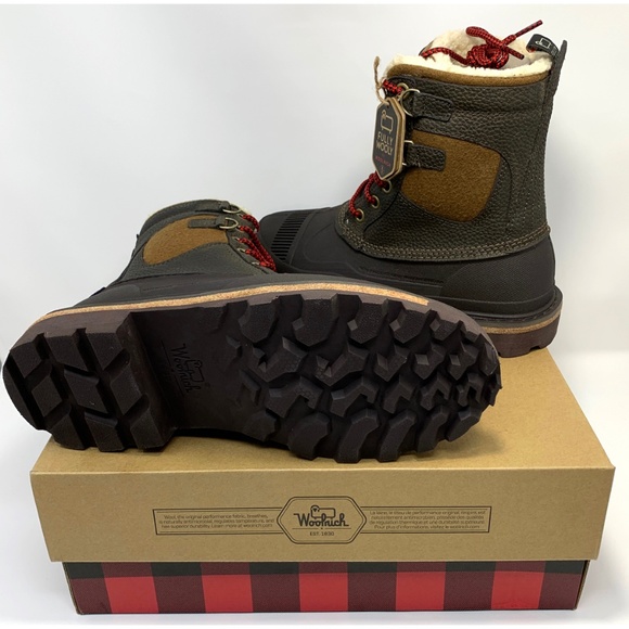 Woolrich Men's Fully Wooly Lace-up Outdoor Boots - Picture 2 of 8